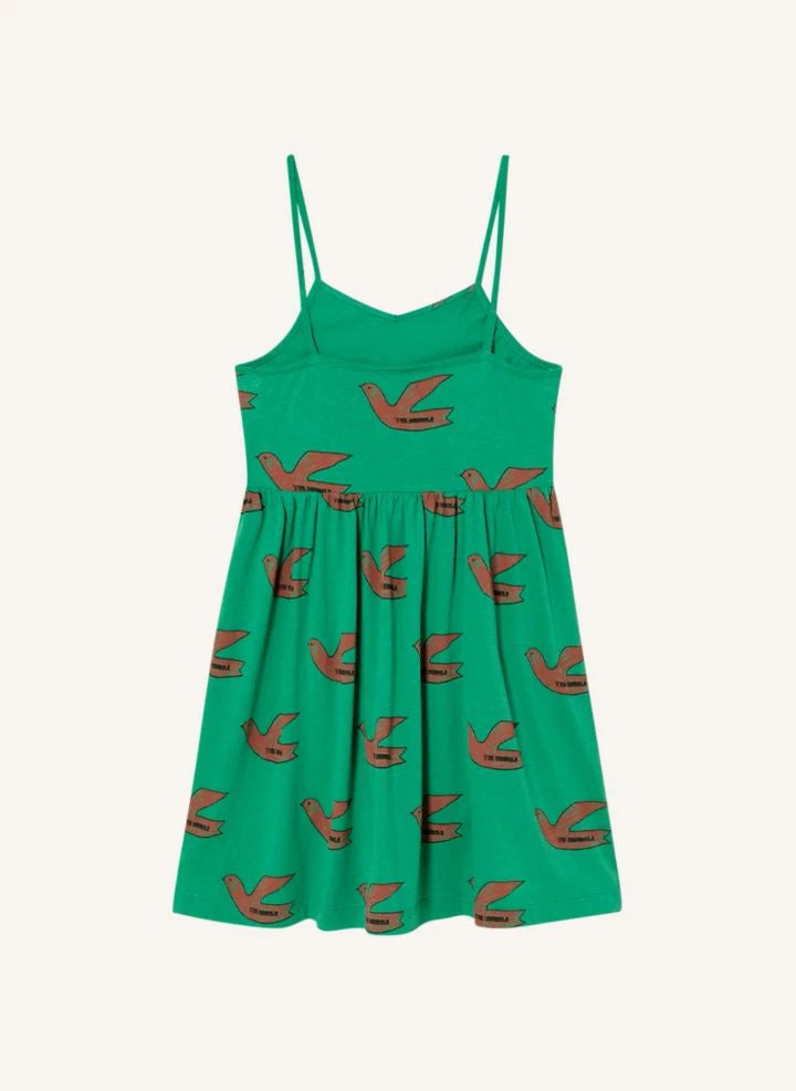 The Animals Observatory - Otter Birds Kleid | Grün