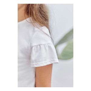 Tartine et Chocolat - Perlen-Seestern-T-Shirt | Weiß