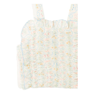 Gingersnaps - Top Martina Smocked | Ecru