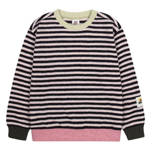 Jelly Mallow - Gestreifter Pullover | Creme