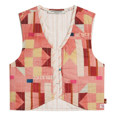 Scotch & Soda – Geometrische Wende-Weste | Rosa