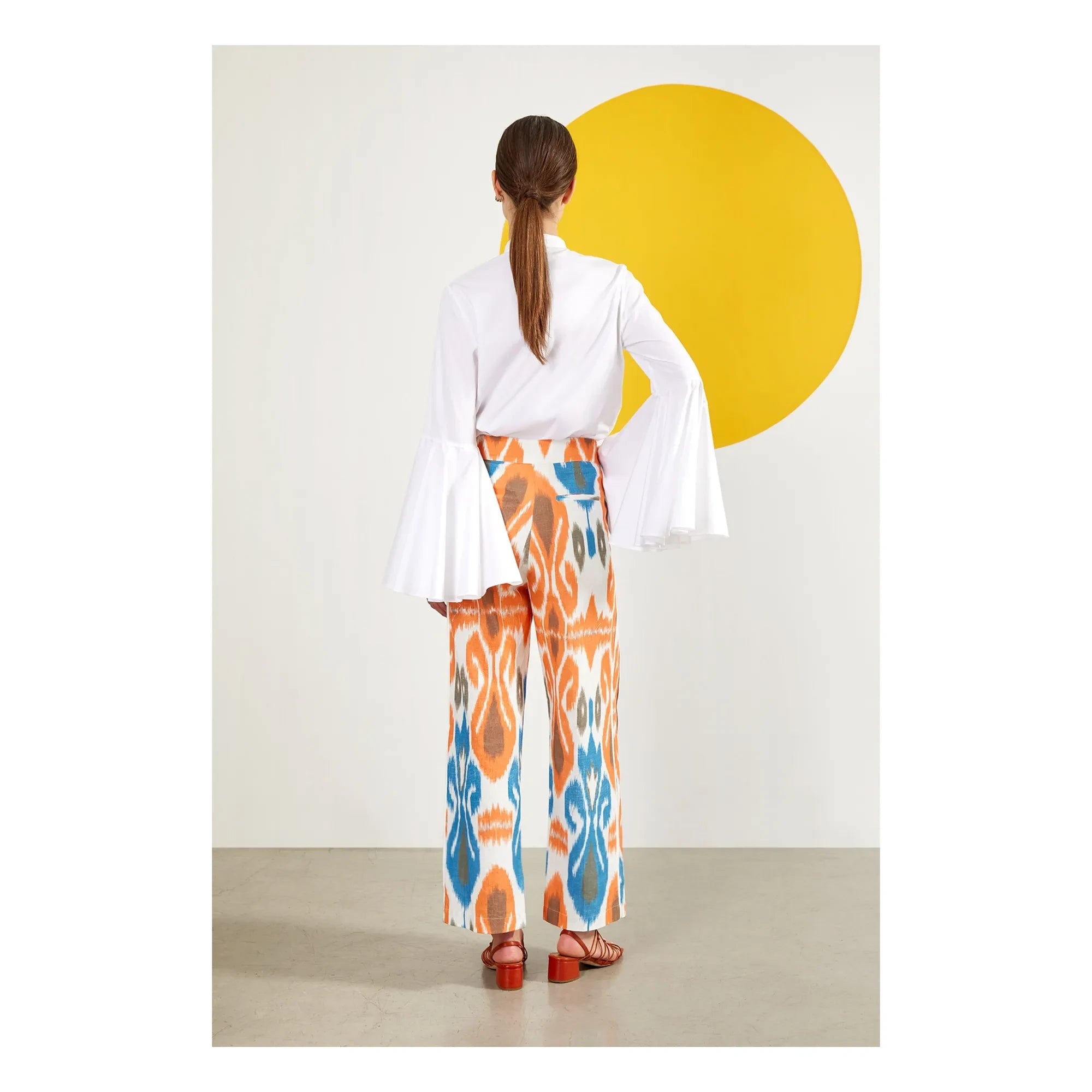 Maria de la Orden - Bellflower bluz | Beyaz