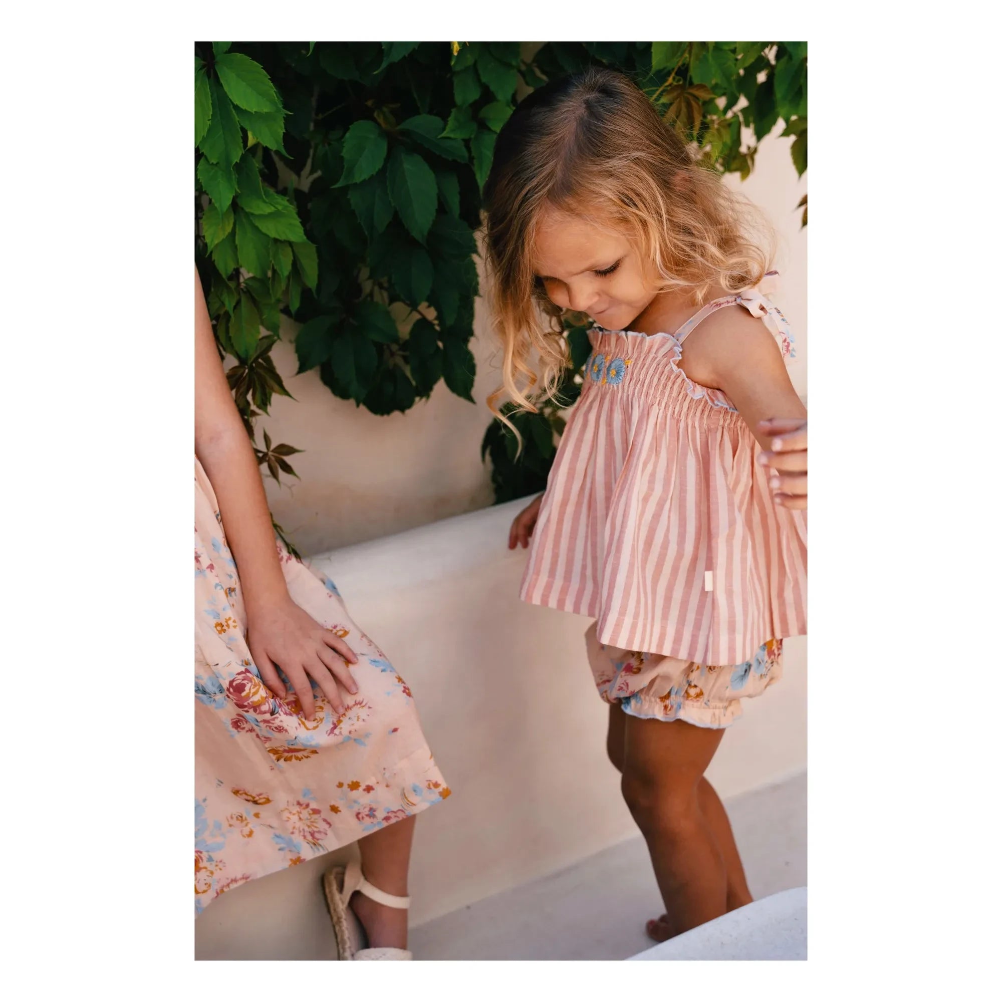 Lilinoa - Bloomer Lou Blumenmuster | Pfirsich