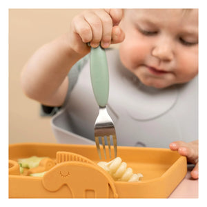 Von Hirschen gemacht – Deer Friends Easy-Grip Besteckset | Grün