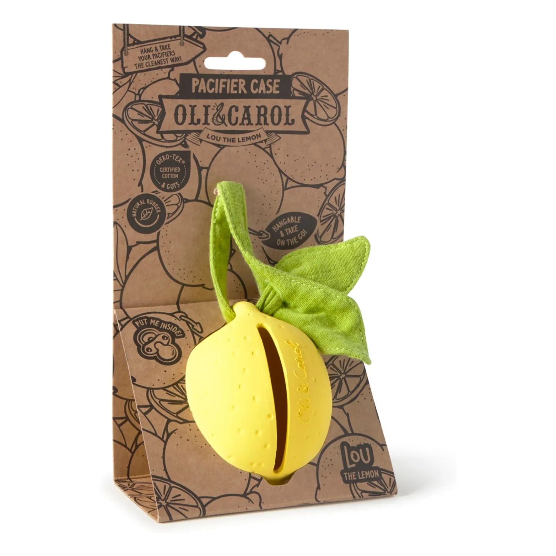 Oli & Carol - Lou le citron Schnullerhalter