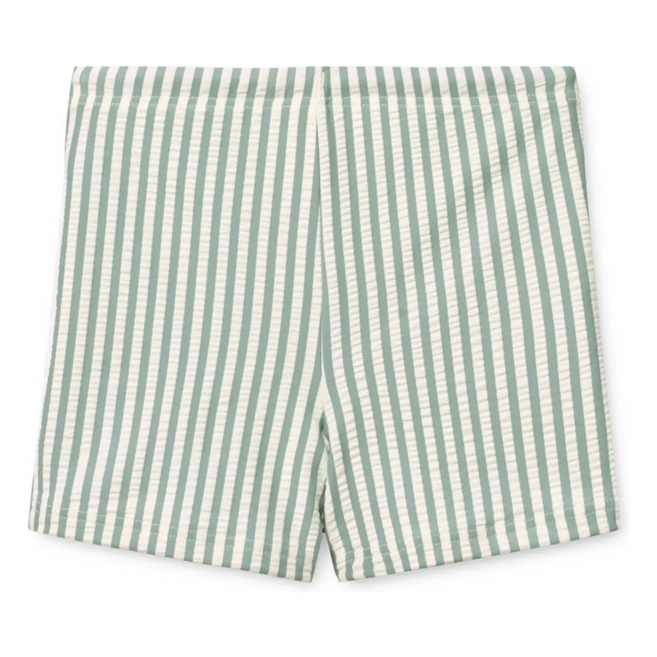 Liewood - Otto Badeshorts Gestreifter Seersucker Recycelte Fasern | Grün