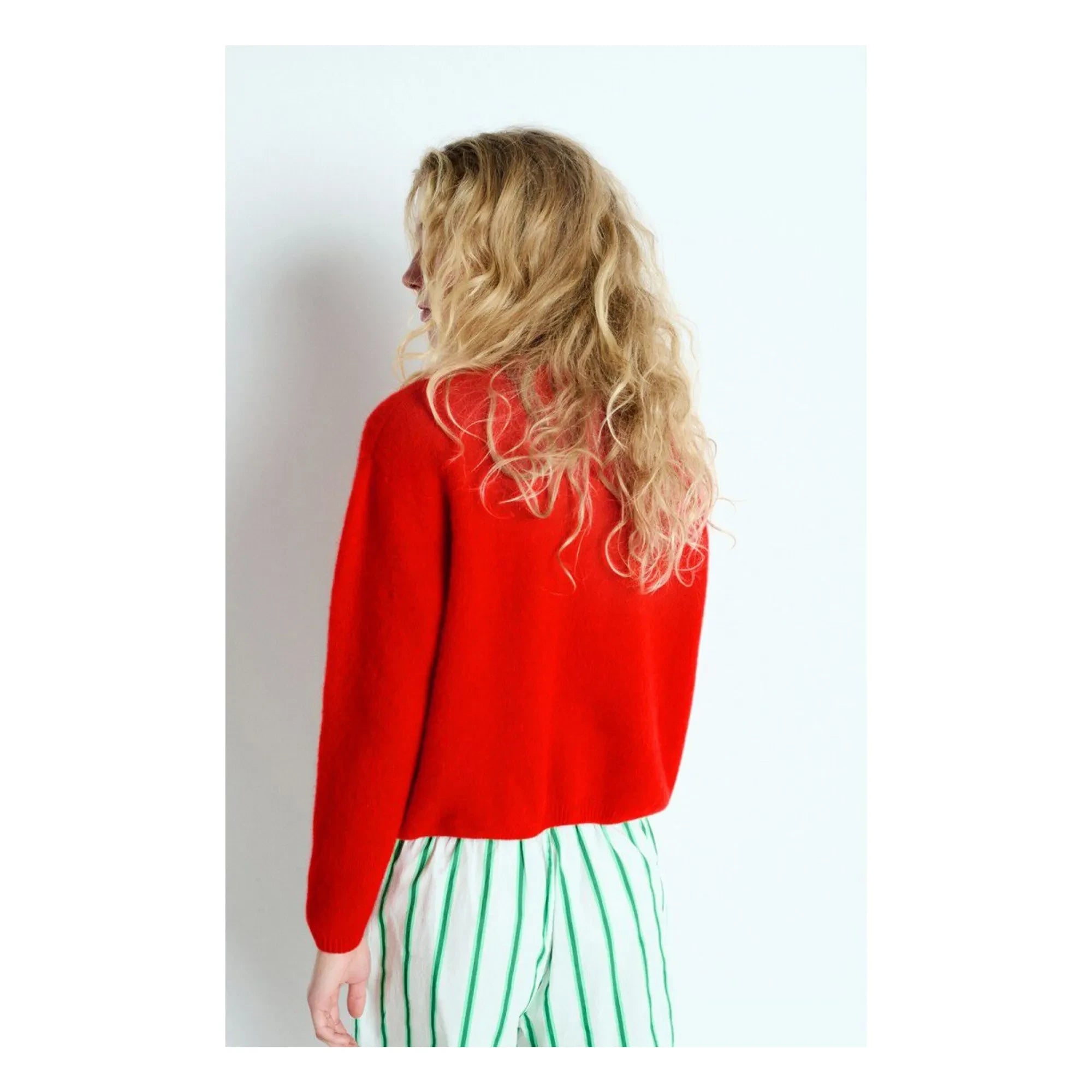 American Vintage - Vitow Weste aus Alpaka und Wolle | Rot