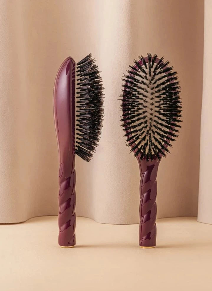 La Bonne Brosse - Die Universelle Haark Bürste Nr. 01 - Pflege und Glanz | Aubergine