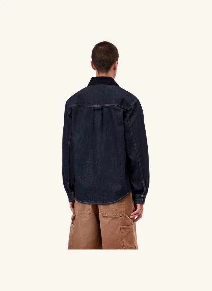 Carhartt WIP - Oakland Denim Overshirt | Grau-blau
