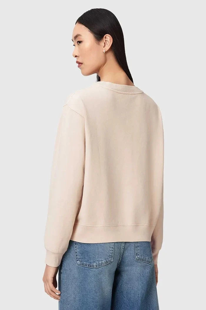 AllSaints kadın pamuklu sweatshirt INSIGNIA