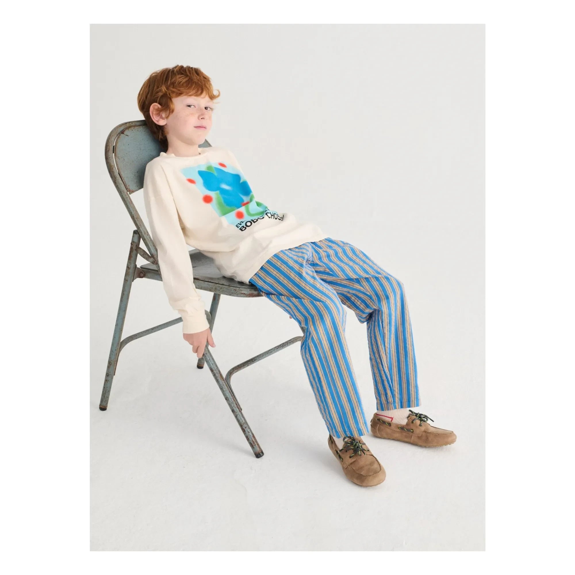 Bobo Choses - Summer Story T-Shirt aus Bio-Baumwolle | Ecru