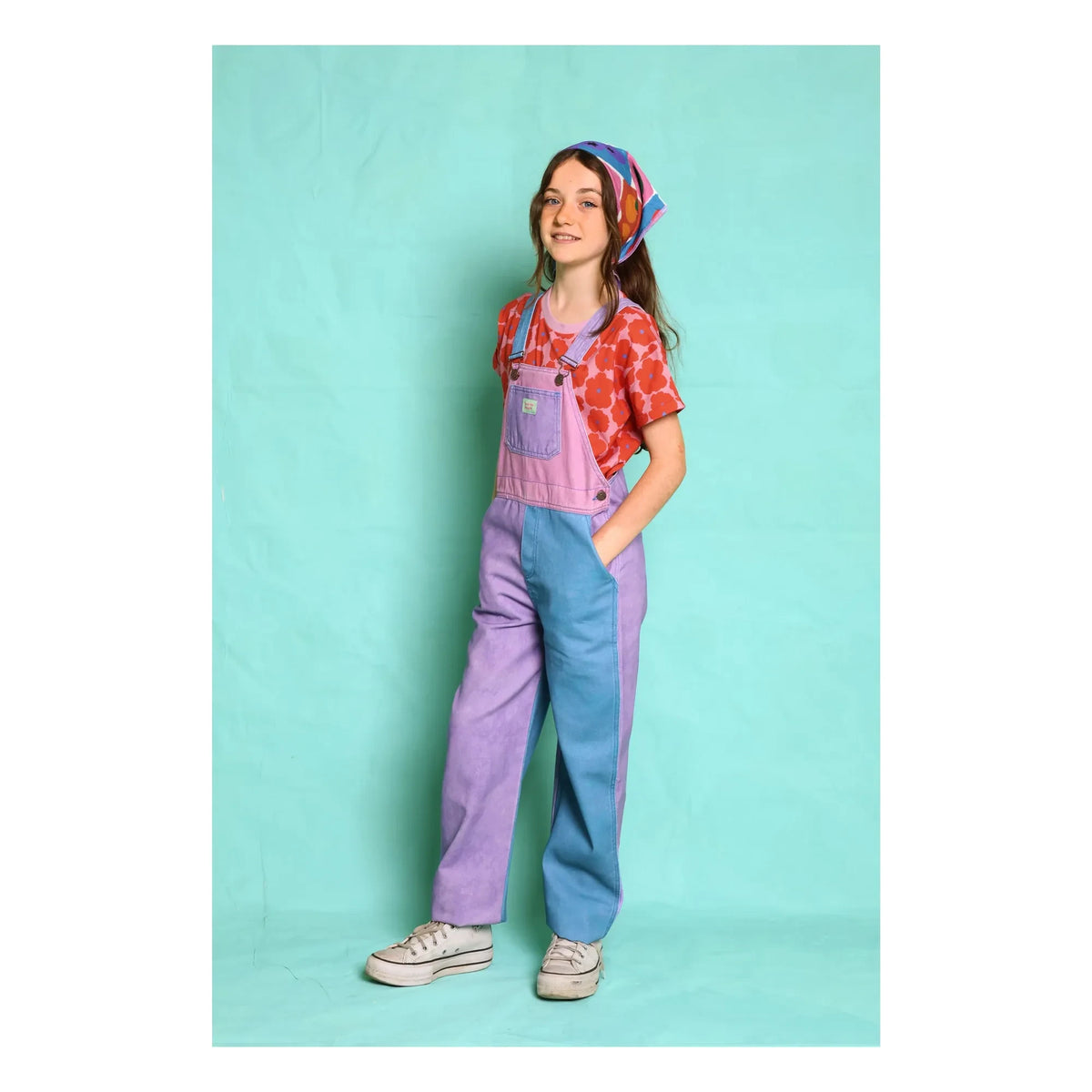 Favorite People - Margherita Colorblock Overall | Lila
