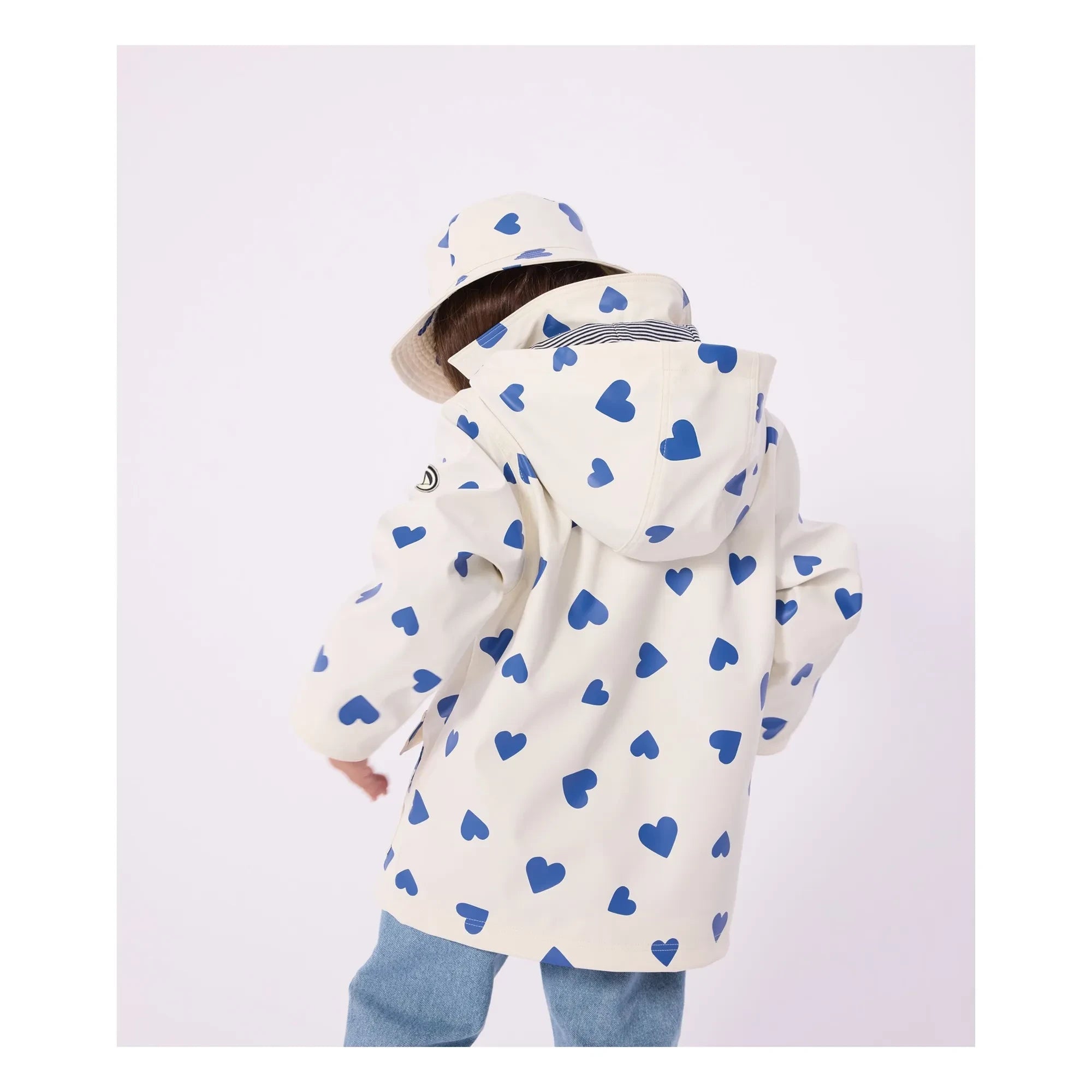 Petit Bateau - Ikonische gewachste Herzen Recycelte Schwämme | Elfenbein
