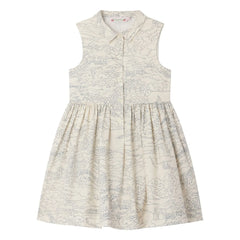 Bonpoint - Anne Paysage Kleid aus Bio-Baumwolle | Ecru
