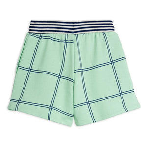 Mini Rodini - Karierte Shorts aus Bio-Baumwolle | Grün
