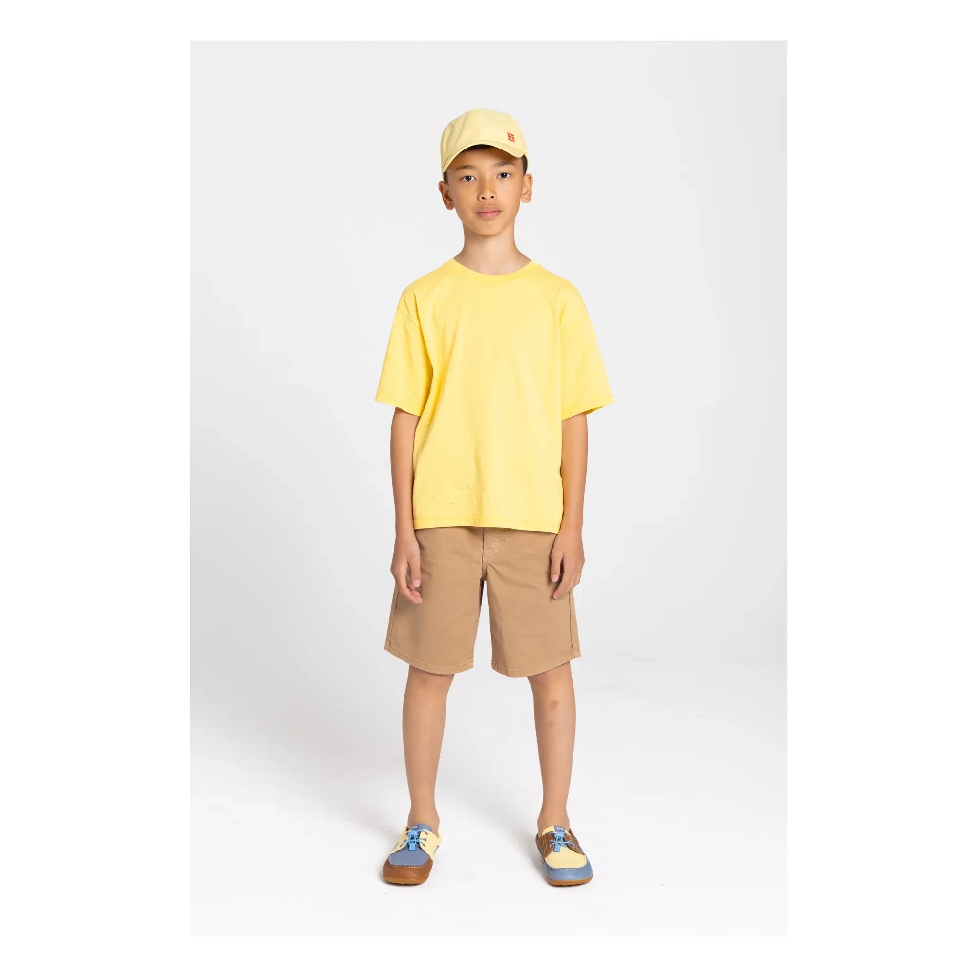 Smallable Kid - Nils Bio-Baumwoll-T-Shirt | Neon Gelb