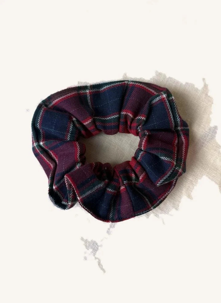 Risu Risu - Weihnachtskaros Scrunchie | Rot