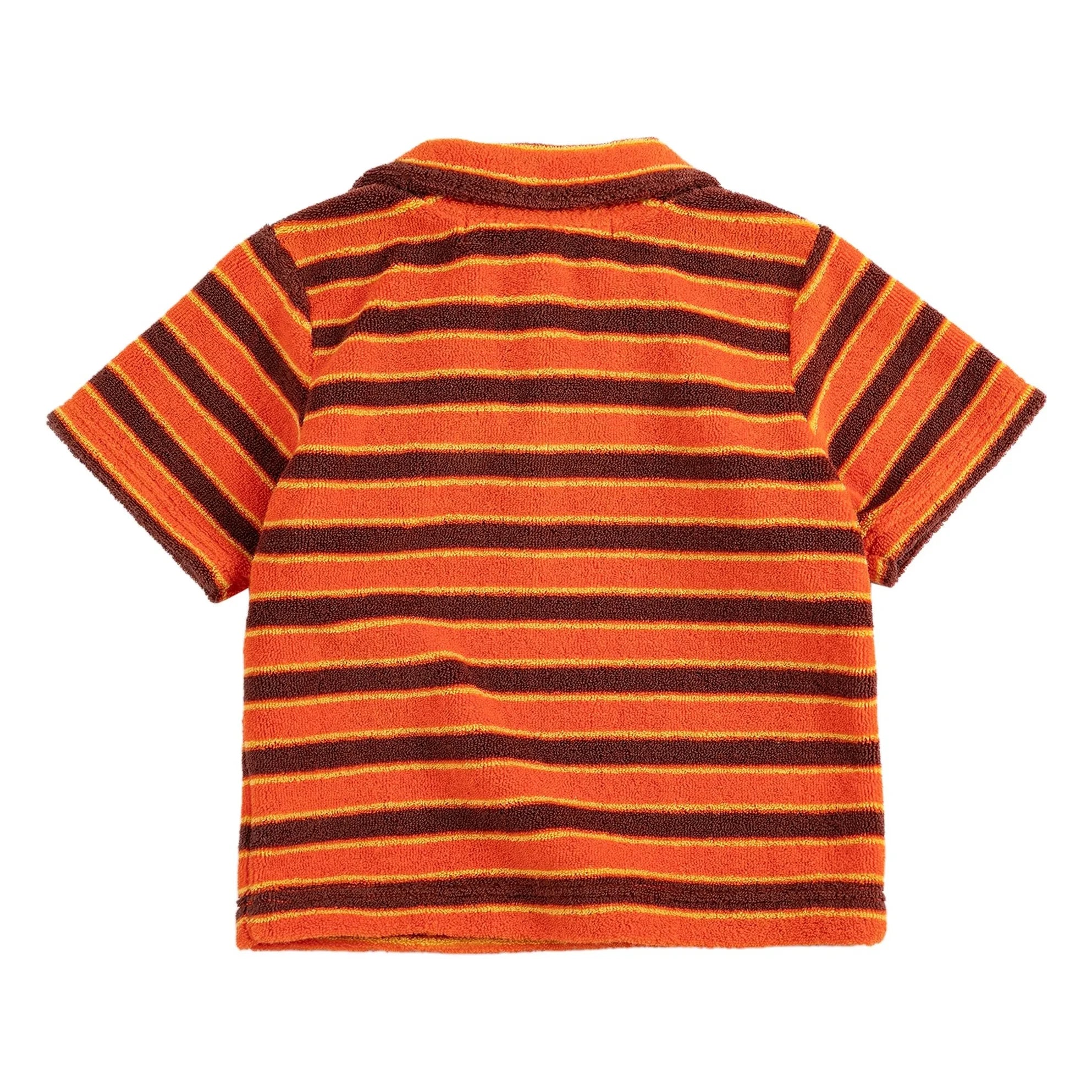 Bobo Choses - Gestreiftes Baby-Polo | Orange