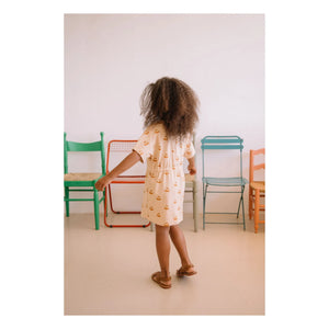 Studio Bohème - Yogi Choux Kleid aus Bio-Baumwolle | Beige