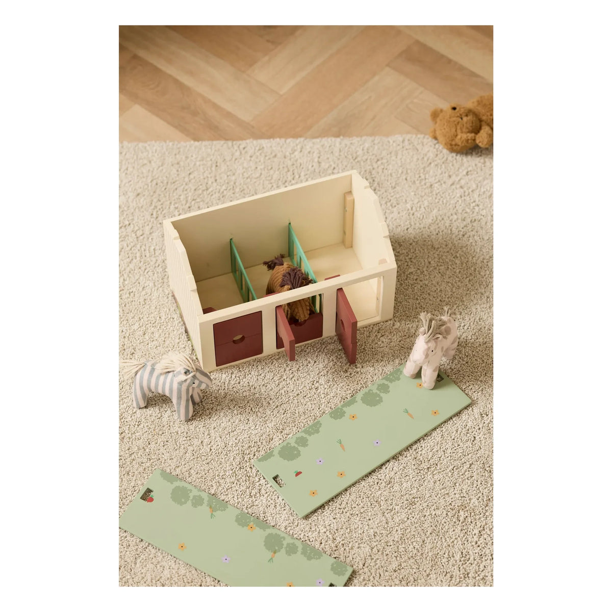Kid's Concept - Stabil mit Pferden
