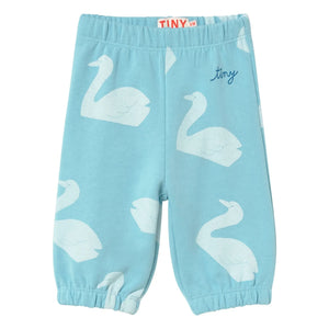 Tinycottons - Jogger Swans Bio-Baumwolle | Hellblau
