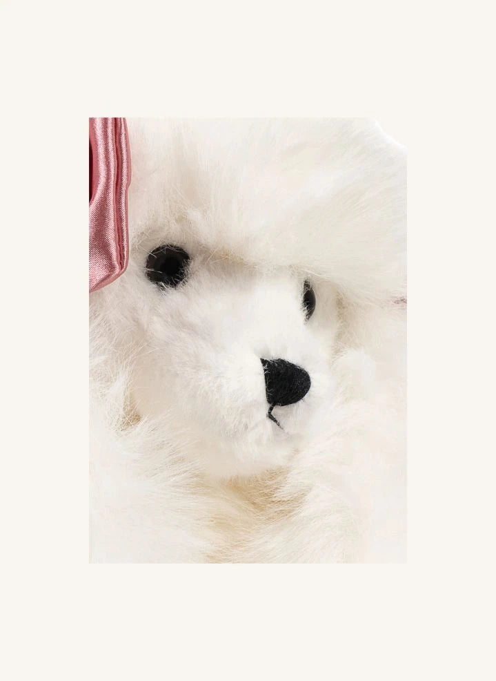 Konges Sløjd - Spitz Köpek Peluş Oyuncak | Beyaz
