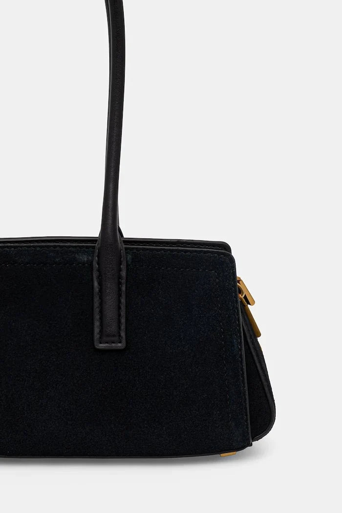 MICHAEL Michael Kors LAILA süet kadın baget çanta