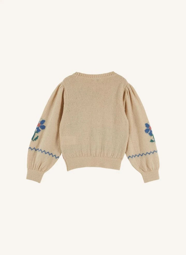 Emile et Ida - Kirsch-Pullover | Ecru