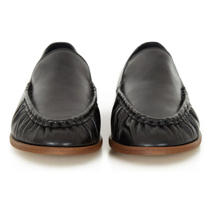 Sessùn - Ayano Leder-Loafer | Schwarz