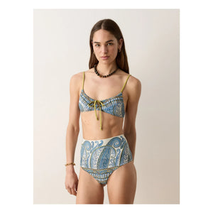 Boteh - Arcadia Bikini-Oberteil | Lapislazuli