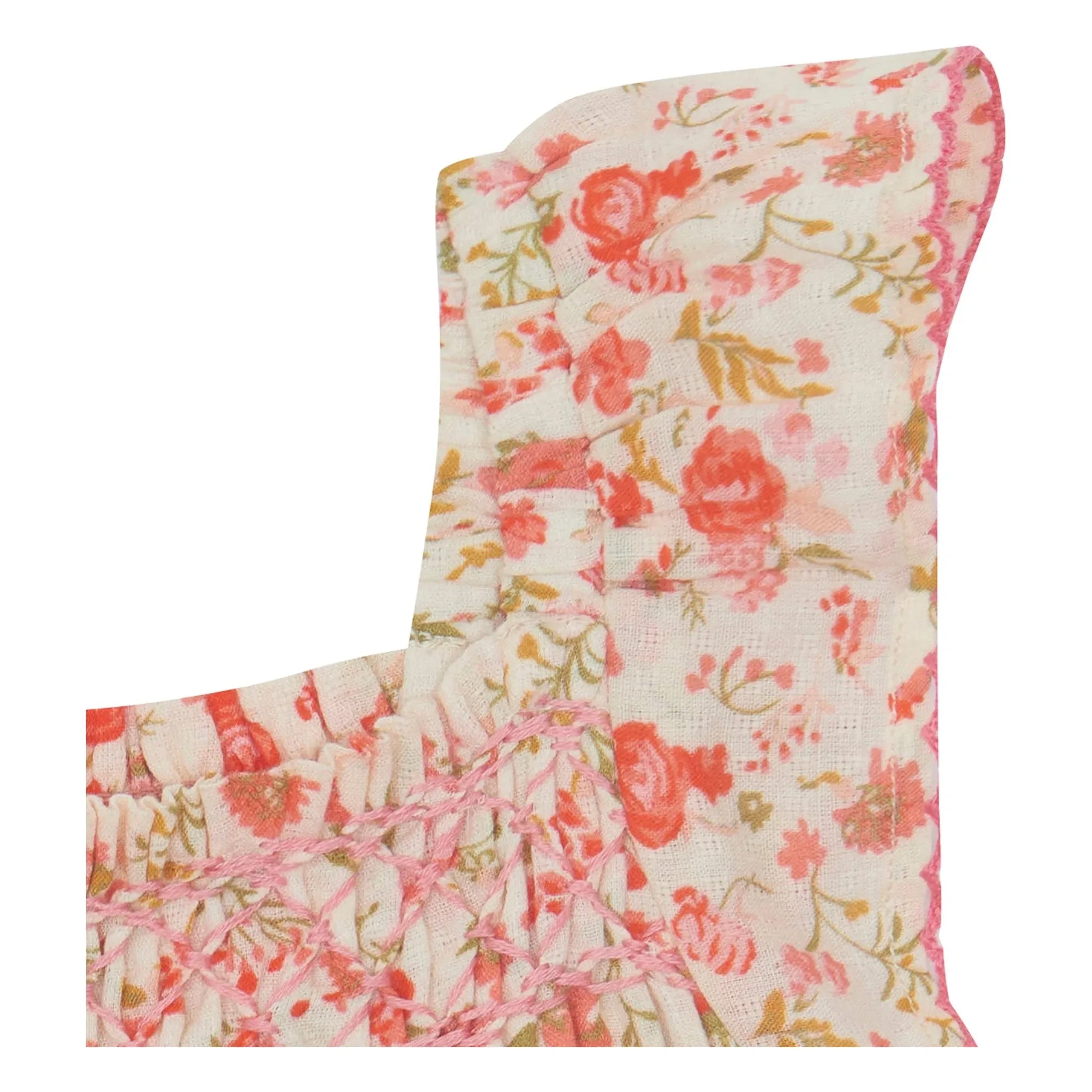 Bonton - Lalix Fleurie Strampler | Rot