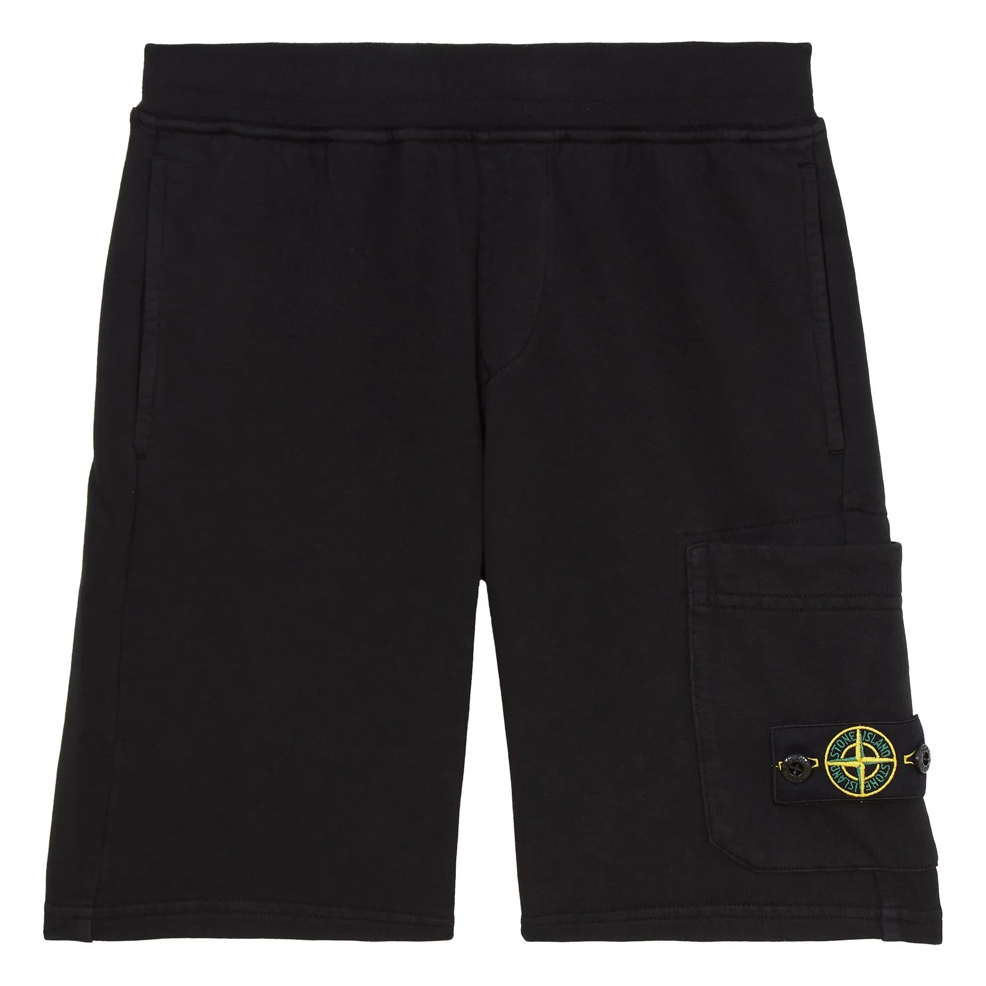 Stone Island - Jogging-Shorts | Schwarz
