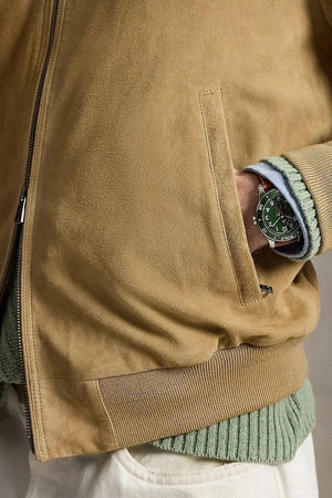 Polo Ralph Lauren Erkek Süet Geçiş Ceketi