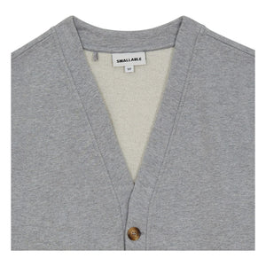 Smallable Kid - Ostmark Strickjacke aus Bio-Baumwolle | Grau meliert
