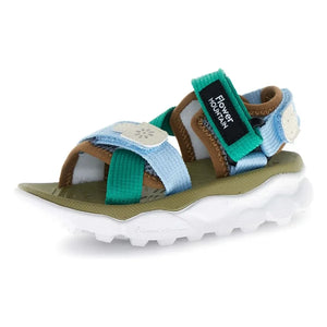 Flower Mountain - Nazca 2 Junior Sandalen | Blau Grün