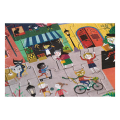 Londji - Zweiseitiges Tag-/Nacht-Paris-Puzzle