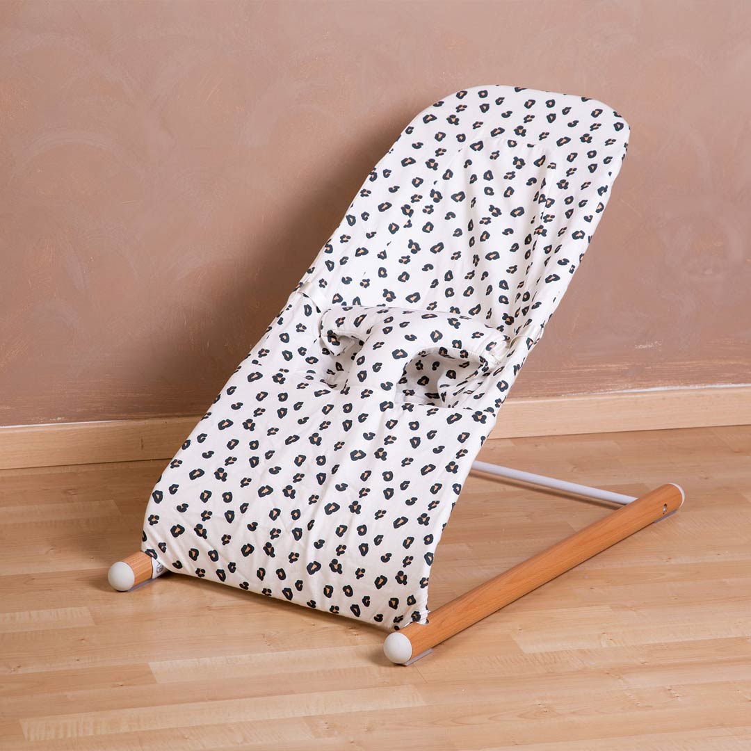 Outlet - Childhome Evolux Bouncer Cover - Leopard-Baby Bouncer Seat Covers- | Natural Baby Shower