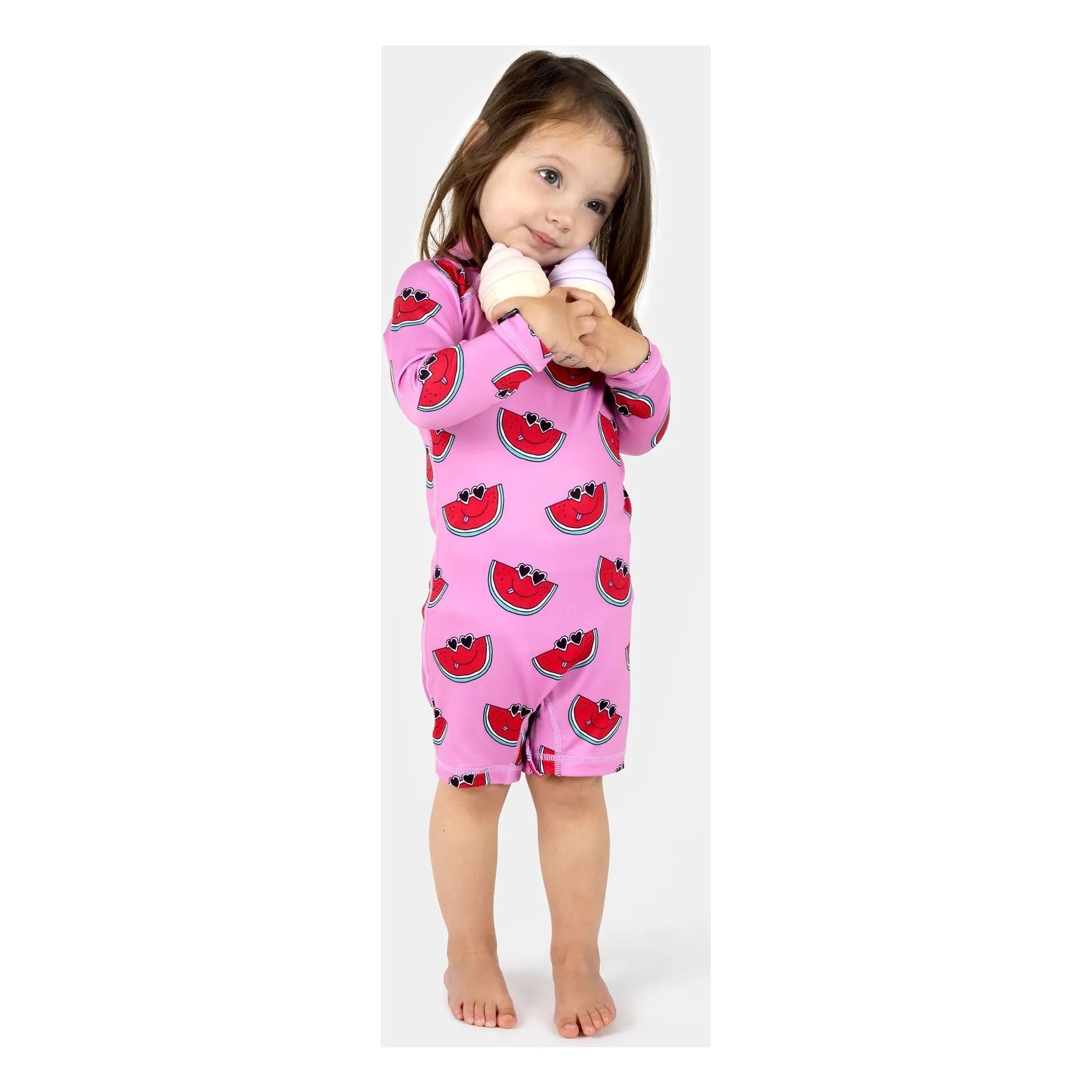 Beach & Bandits - Chunk A Licious Recycelter Faser UV-Schutzanzug | Fuchsia