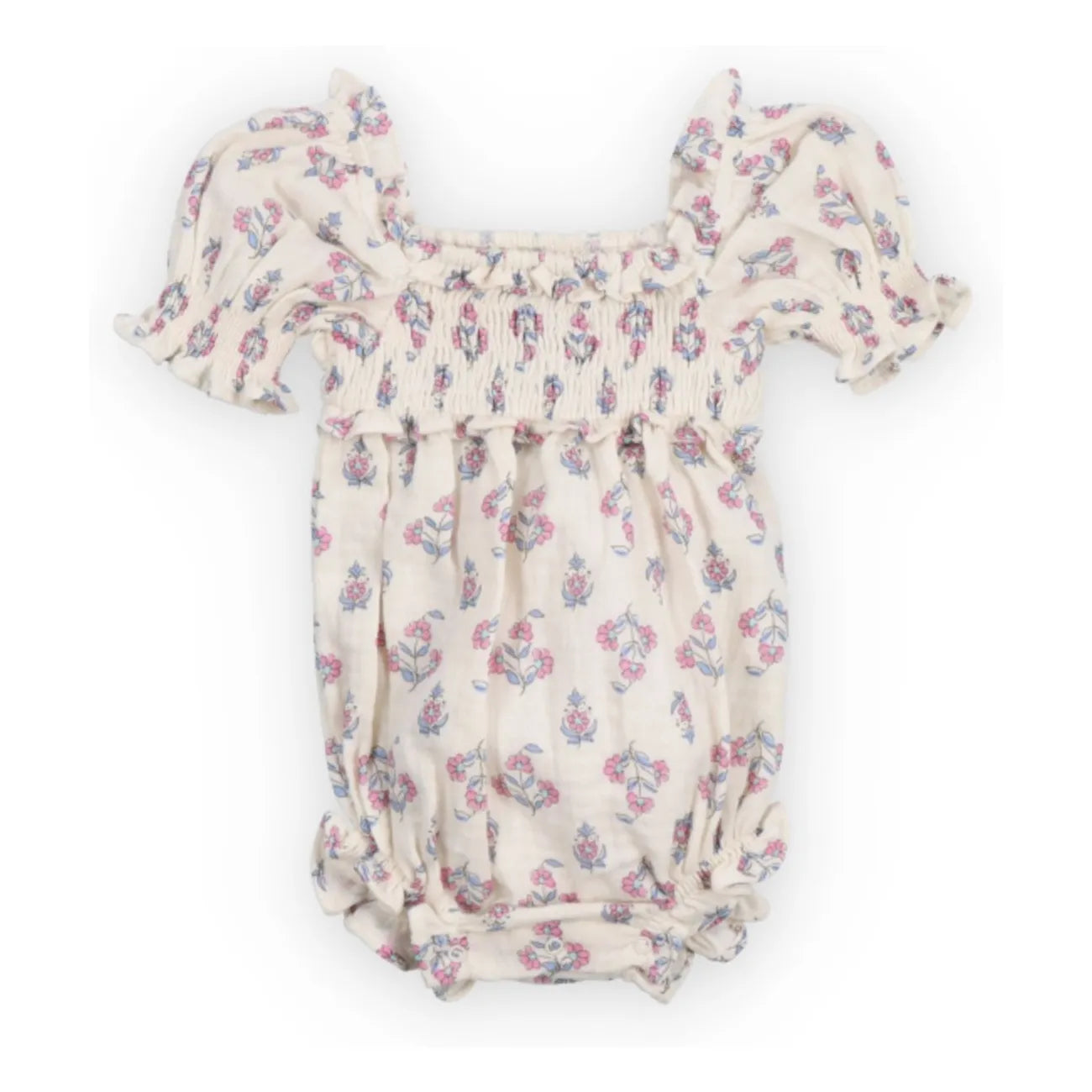 the new society - Clavel Fleurie Overall | Ecru