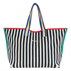Bobo Choses - Tasche aus recycelter Baumwolle mit Farbblock-Design | Blau