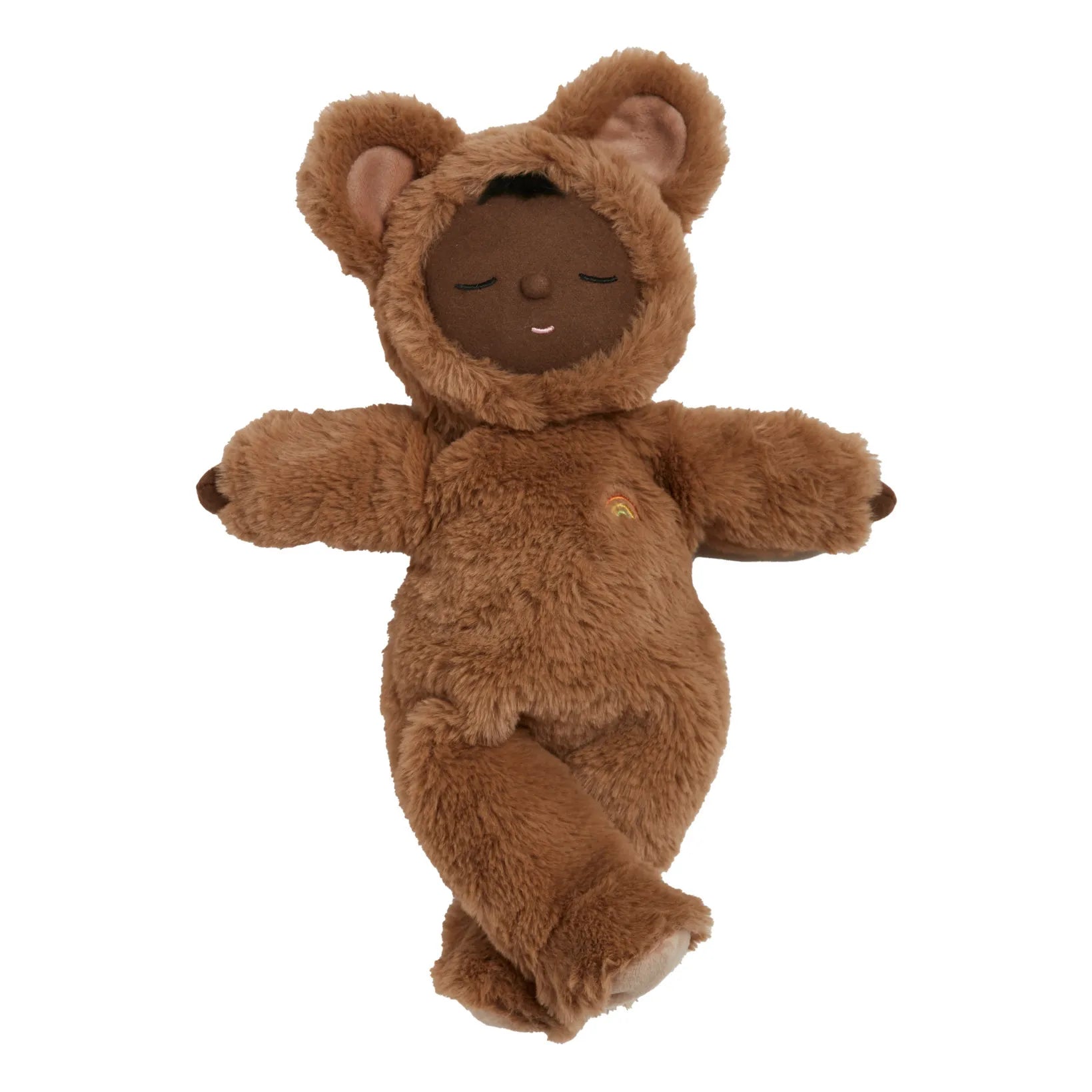 Olli Ella - Cozy Dinkums Bear Yumuşak Oyuncak | Karamel