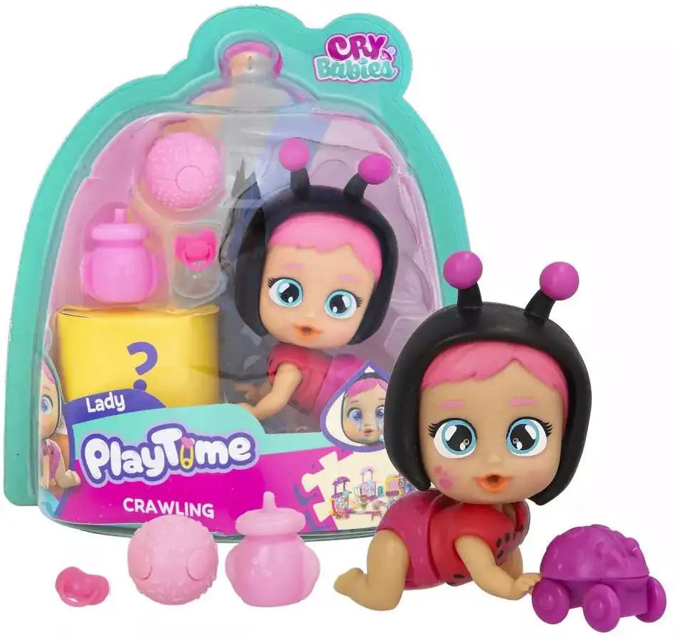 Cry Babies - PlayTime Mini Babypuppe Lady Spielzeug