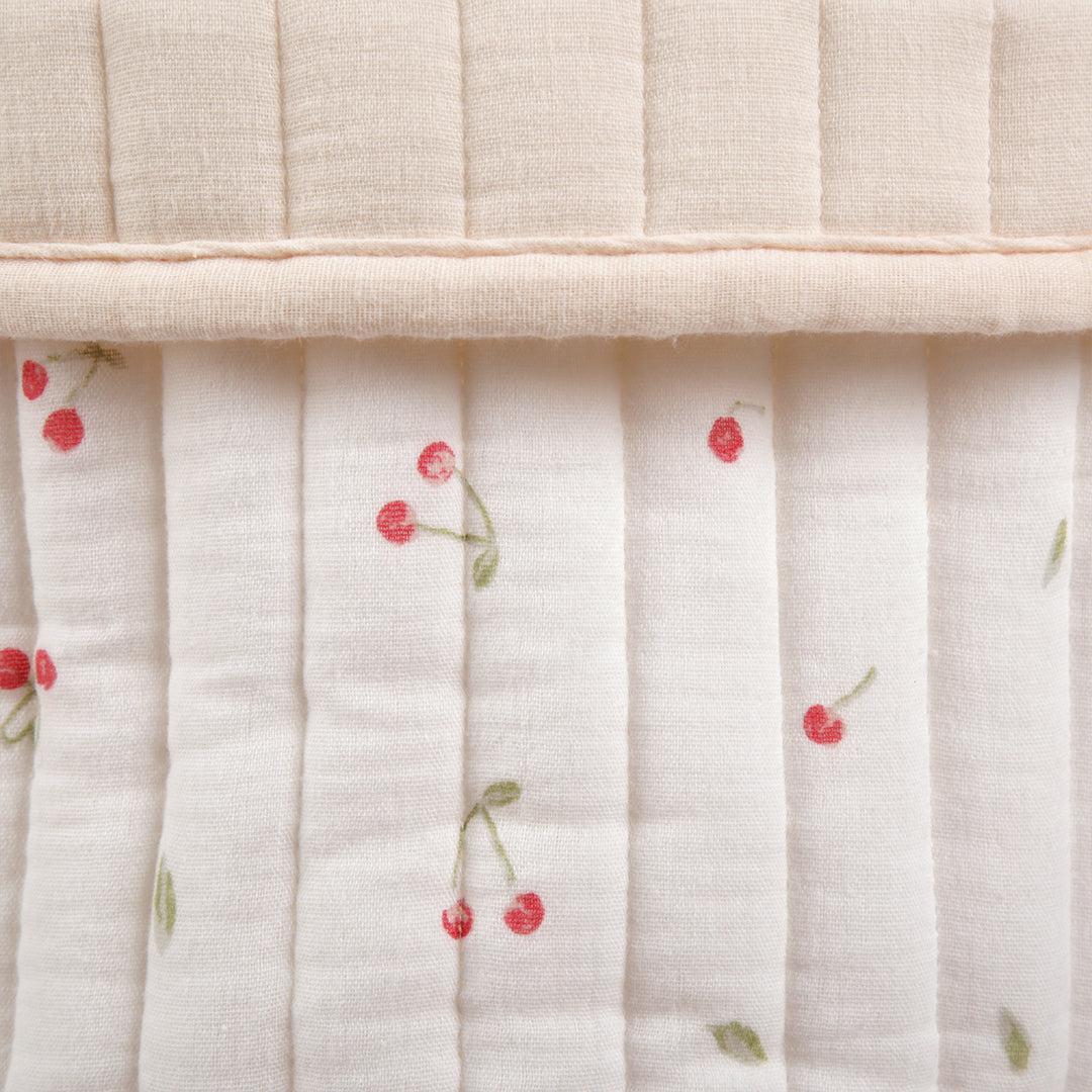 CuddleCo 3pk Storage Baskets - Ditsy Cherry-Storage Baskets-Ditsy Cherry- | Natural Baby Shower