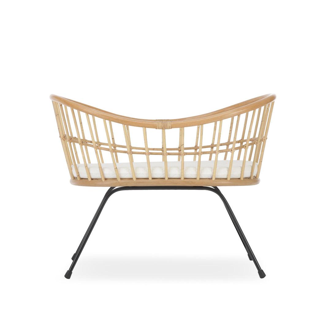 CuddleCo Aria Wave Crib - Rattan-Cribs-Rattan- | Natural Baby Shower
