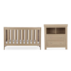 CuddleCo Burford 2pc Set - Oak-Nursery Sets-Oak- | Natural Baby Shower