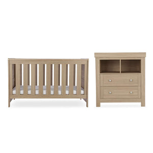 CuddleCo Burford 2pc Set - Oak-Nursery Sets-Oak- | Natural Baby Shower