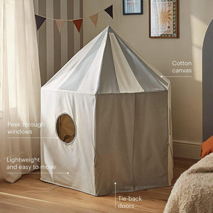 CuddleCo Pavilion Play Tent - Sea Salt-Teepees-Sea Salt- | Natural Baby Shower