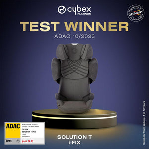 CYBEX Solution T i-Fix - Mirage Grey-Car Seats-Mirage Grey- | Natural Baby Shower