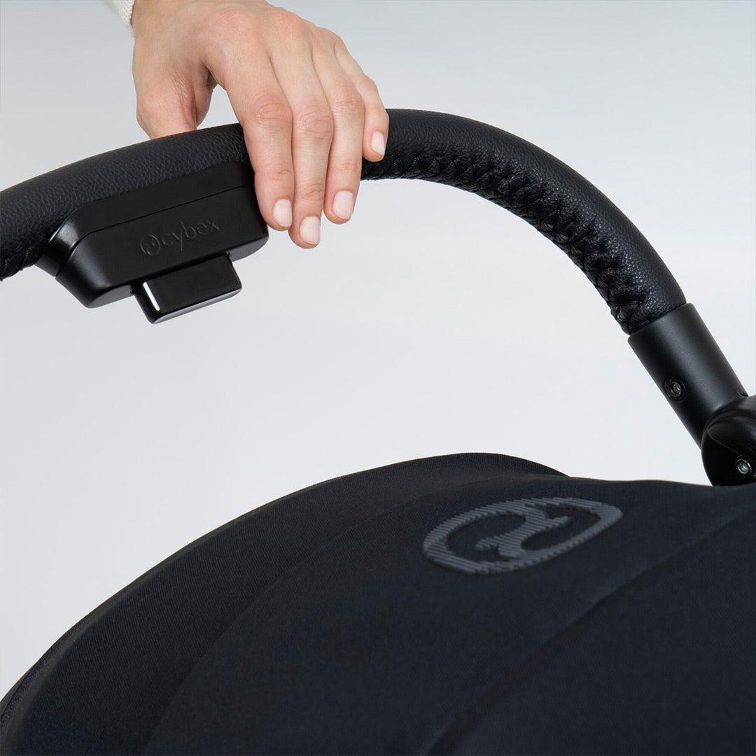 CYBEX Melio Carbon Pushchair - Magic Black-Strollers-Magic Black- | Natural Baby Shower