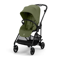 CYBEX Melio Carbon Pushchair - Moss Green-Strollers-Moss Green- | Natural Baby Shower